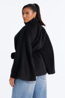Ladies Kit Black Coat