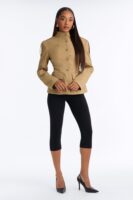 Ladies Kit Khaki Shacket