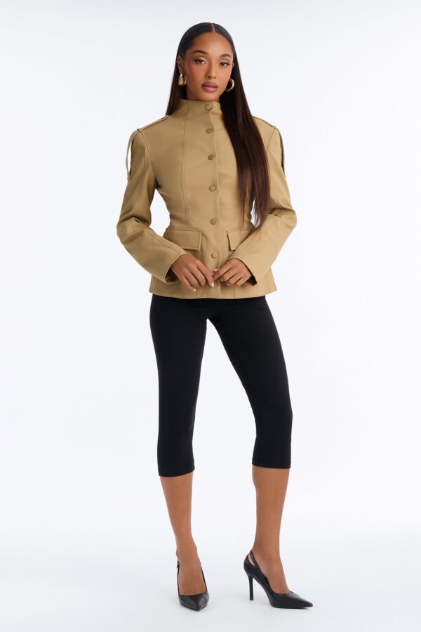 Ladies Kit Khaki Shacket