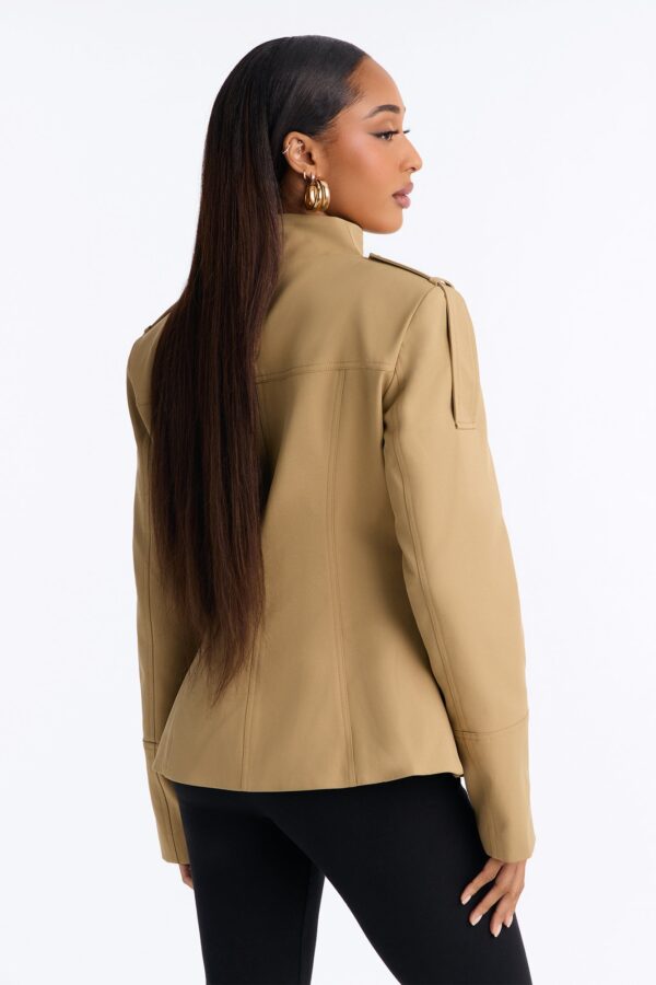 Ladies Kit Khaki Shacket