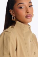 Ladies Kit Khaki Shacket