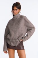 Ladies Kit Brown Jacket