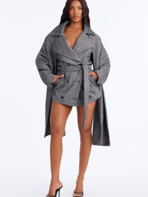 Ladies Kit Gray Coat