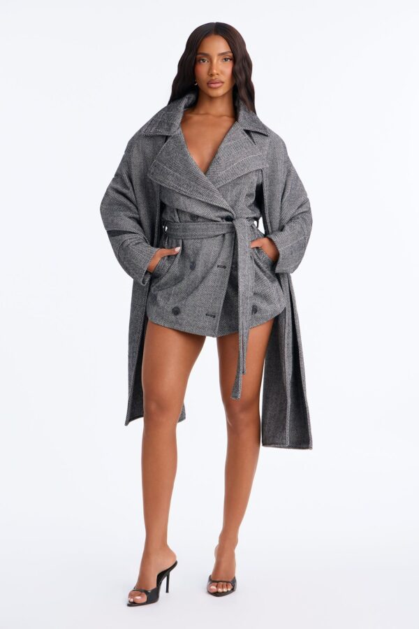 Ladies Kit Gray Coat
