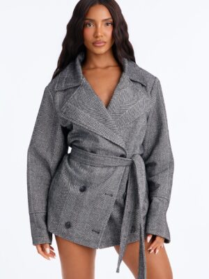Ladies Kit Gray Coat