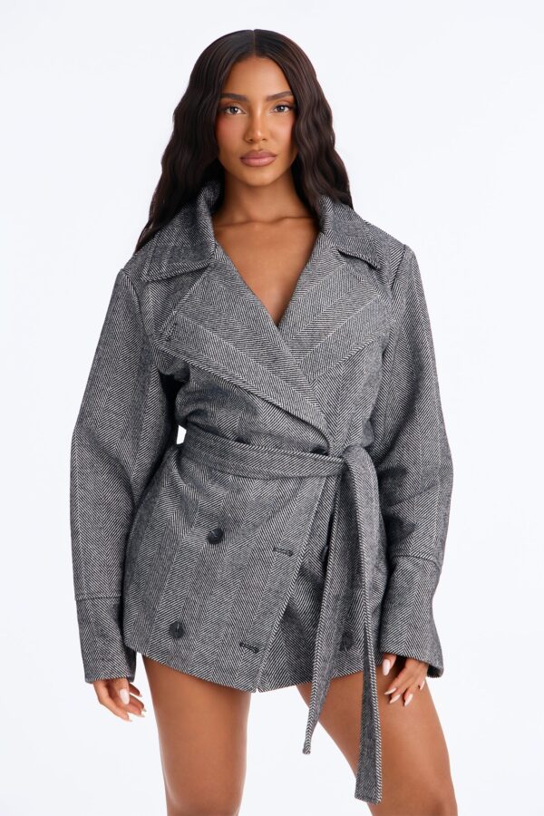 Ladies Kit Gray Coat