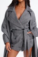 Ladies Kit Gray Coat