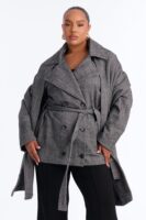 Ladies Kit Gray Coat