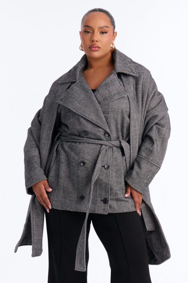 Ladies Kit Gray Coat
