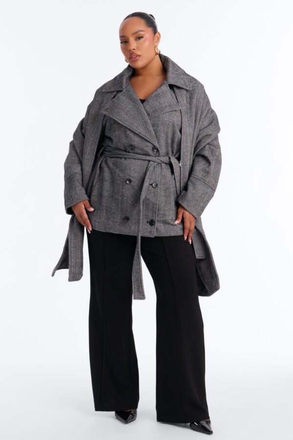 Ladies Kit Gray Coat