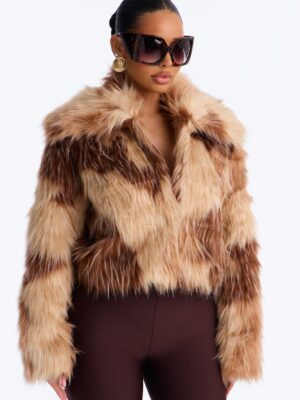Brown Oversized Jacket