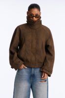 Jacket in Brown 100% polyester