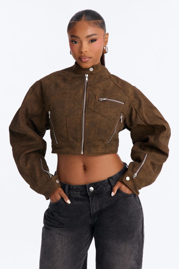 Jacket in Chocolate