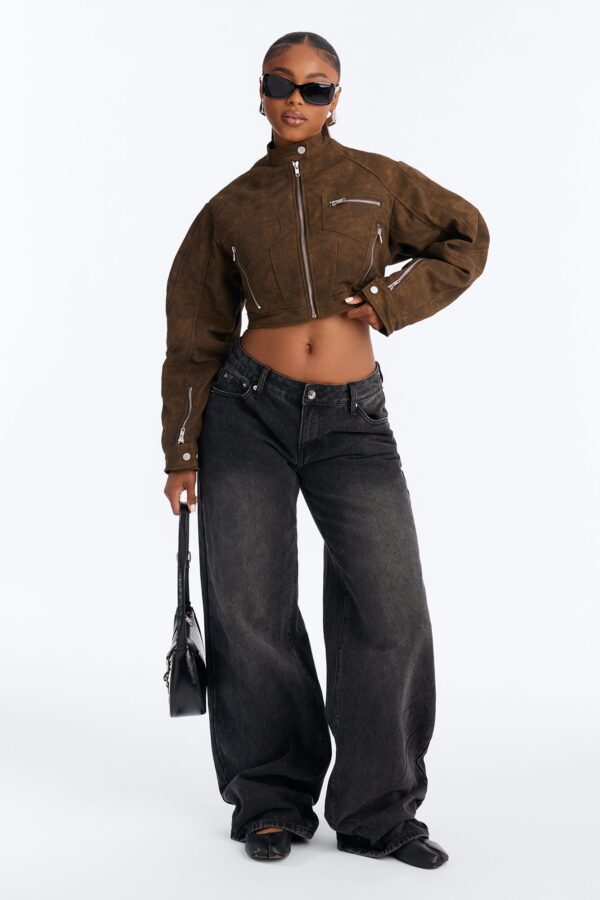 Jacket in Chocolate