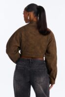 Jacket in Chocolate