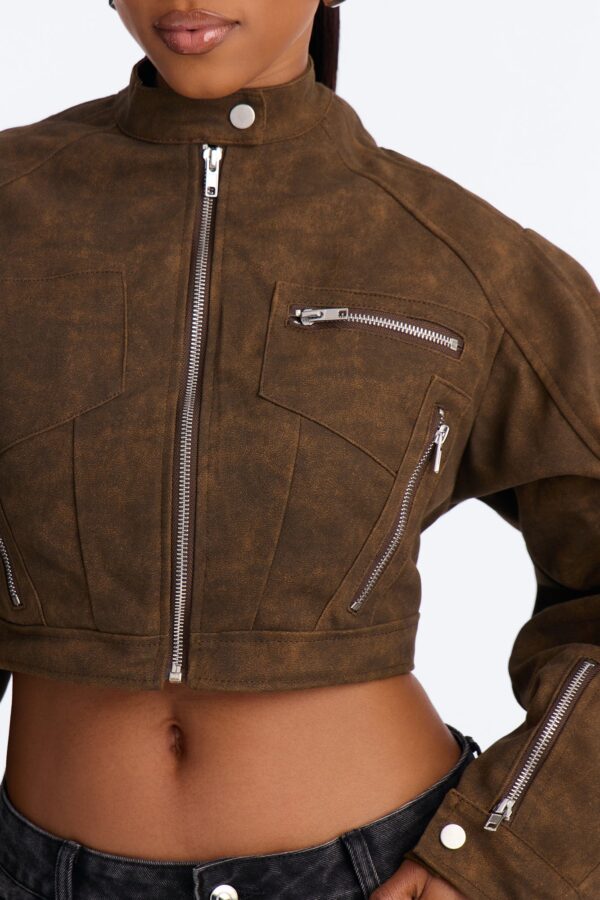Jacket in Chocolate