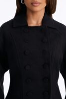 Coat in Black 100% polyester