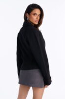 Coat in Black 100% polyester