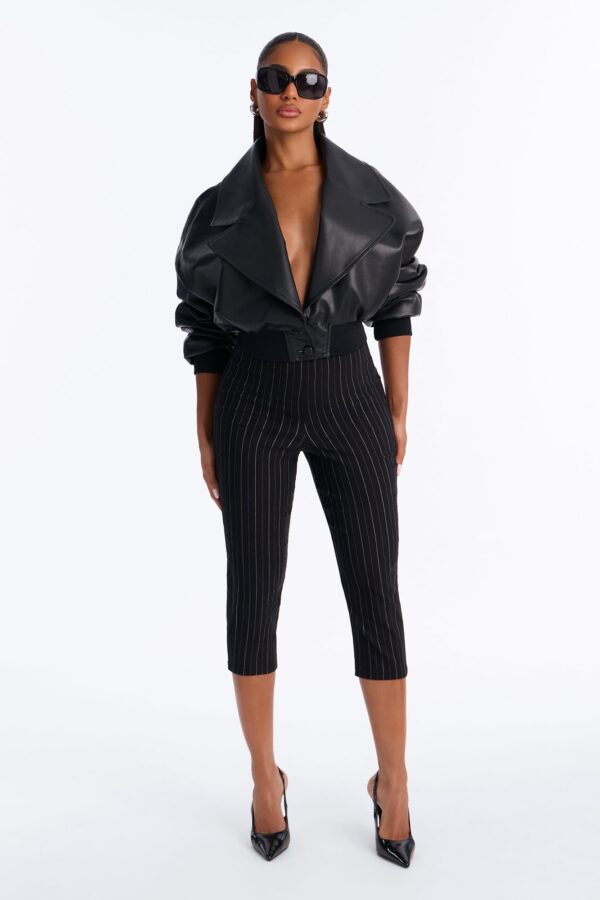 Pants in Black 73% rayon