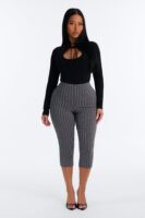 Pants in Gray 73% rayon