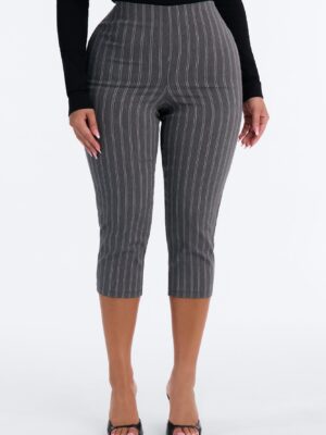 Pants in Gray 73% rayon