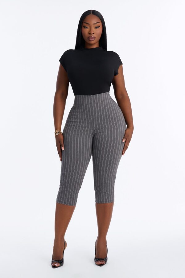 Pants in Gray 73% rayon