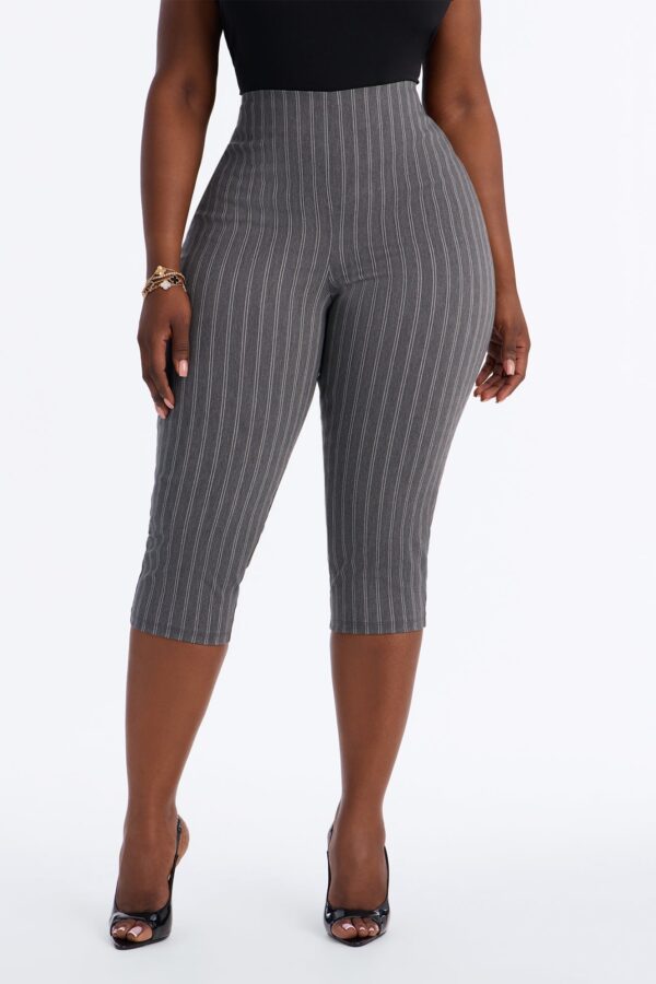 Pants in Gray 73% rayon