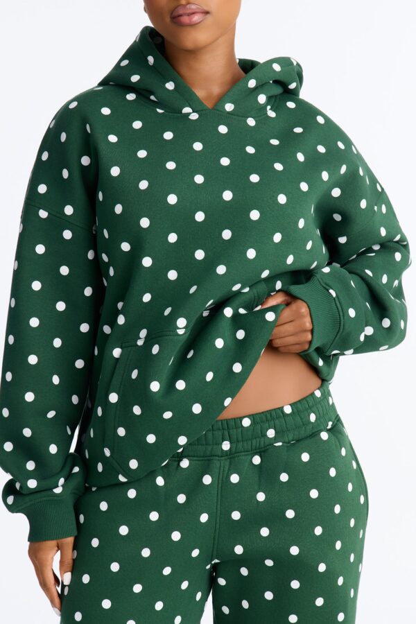 Hoodie with a wide leg
