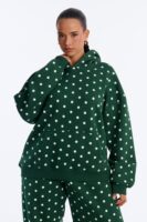 Hoodie with a wide leg