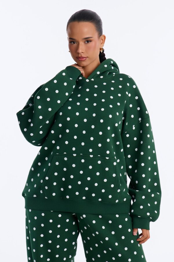 Hoodie with a wide leg