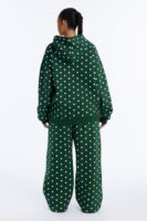 Hoodie with a wide leg
