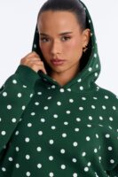 Hoodie with a wide leg