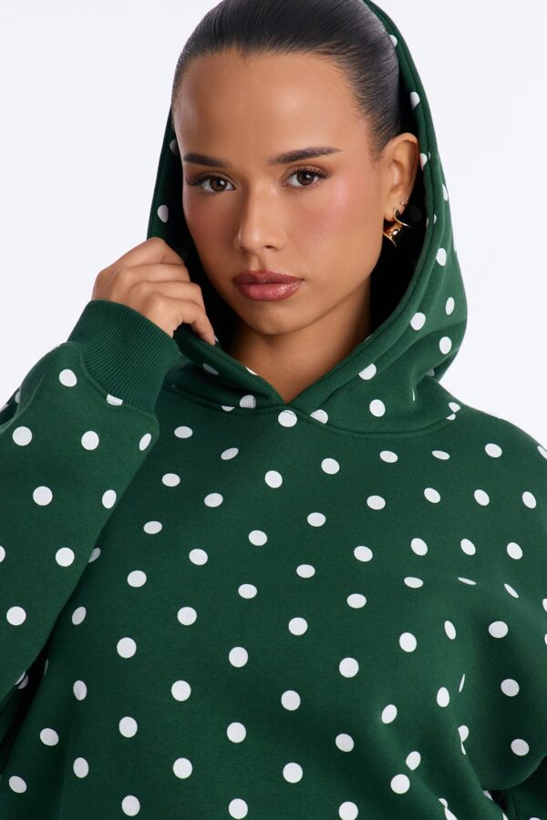 Hoodie with a wide leg