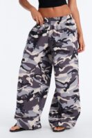 Pants in Gray 100% polyester