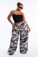 Pants in Gray 100% polyester