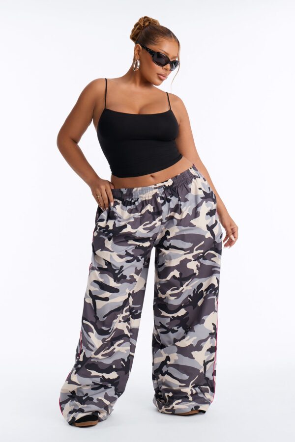 Pants in Gray 100% polyester