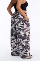 Pants in Gray 100% polyester