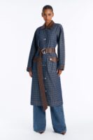 Belt Jacket in Denim