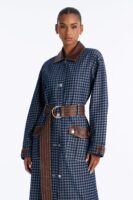 Belt Jacket in Denim