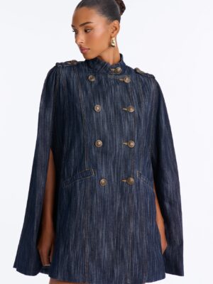 Jacket with an oversized