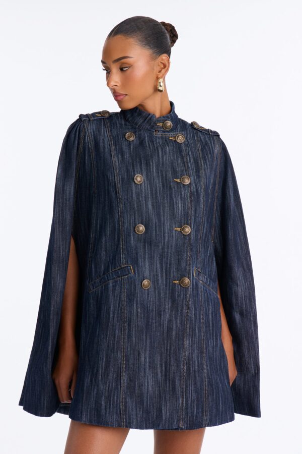 Jacket with an oversized