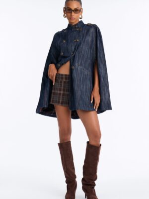 Jacket with an oversized