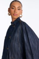 Jacket with an oversized