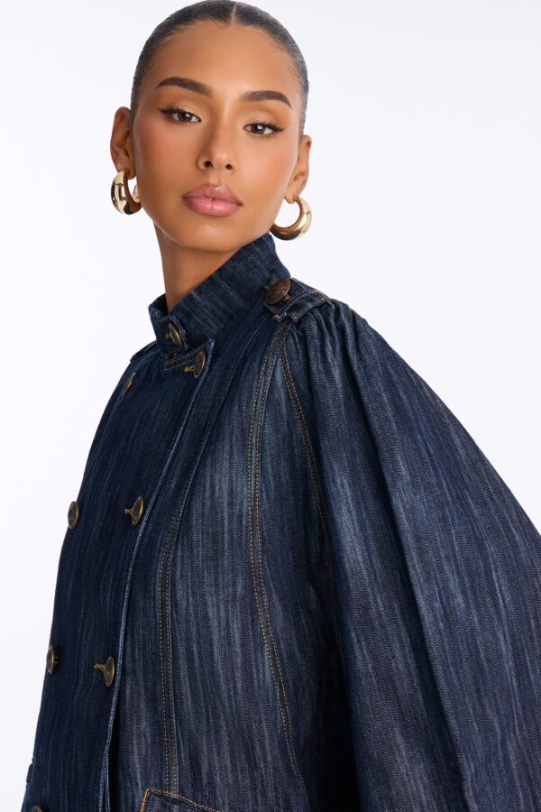 Jacket with an oversized
