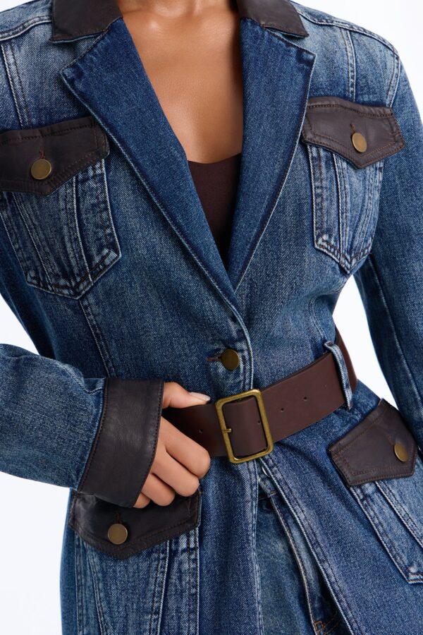 Jacket in Denim 100% cotton
