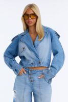 Denim Wide-Leg Jacket