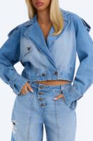Denim Wide-Leg Jacket