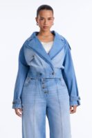 Denim Wide-Leg Jacket