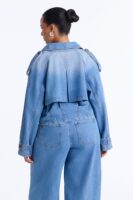 Denim Wide-Leg Jacket