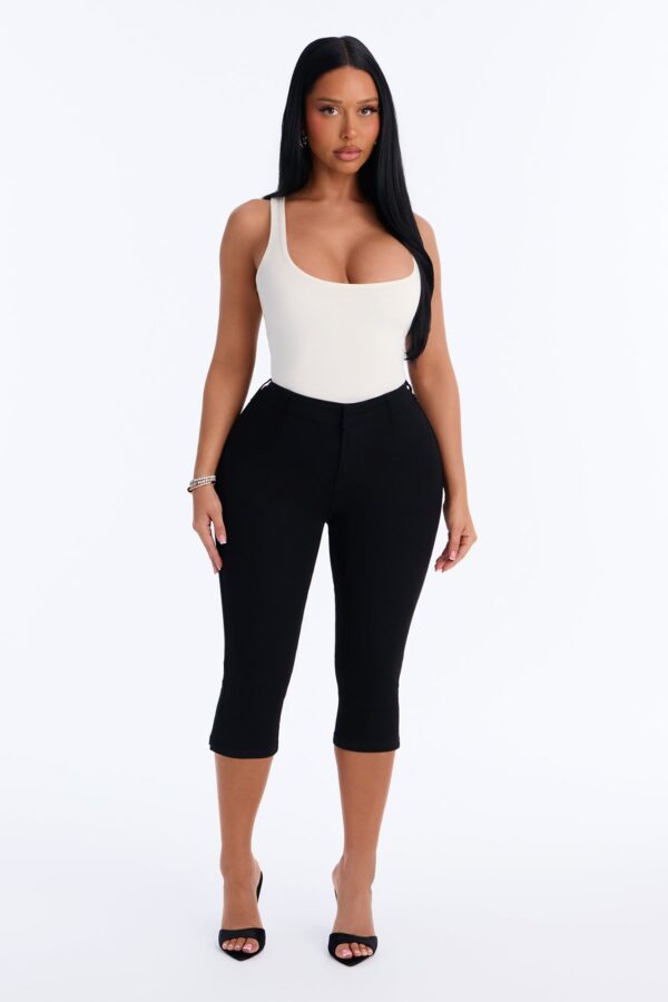 Black Cropped Pants